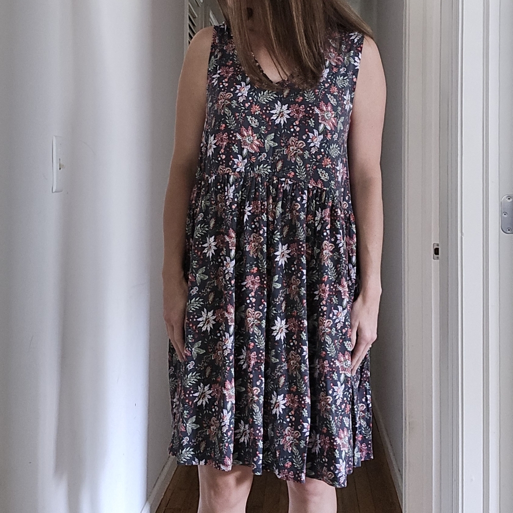 Stretch Floral Dress
